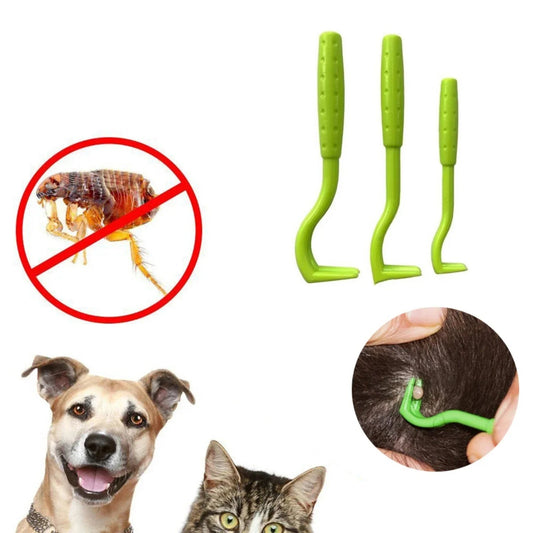 Felineau Pince Tire-Tique pour Chien et Chat — Lot de 3 Tailles