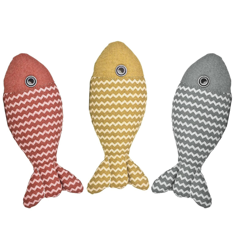 Felineau Poisson Frétillant Électrique Réaliste - Jouet Sensoriel Félin