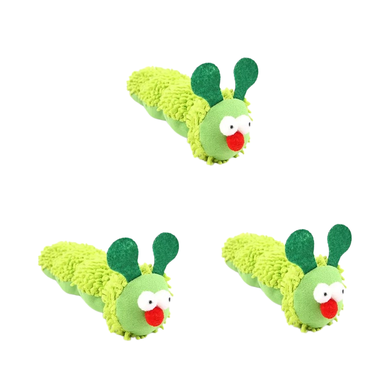 Felineau Chenille Vibrante Articulée - Jouet Course Zigzag Félin