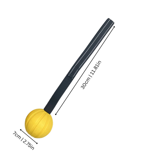 Felineau Balle sur Corde pour Chien - Jouet de Lancer & Traction