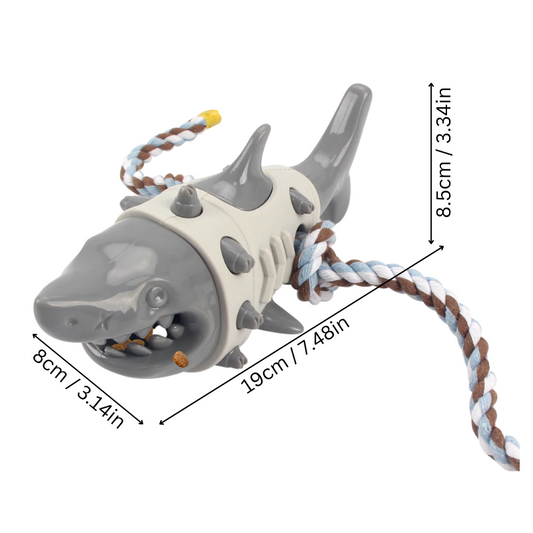 Felineau Jouet à Mâcher Requin pour Chien - 3 Couleurs