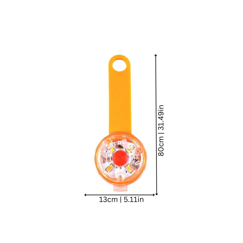 Medaille Lumineuse LED Chien Chat - Clip Securite - image 7