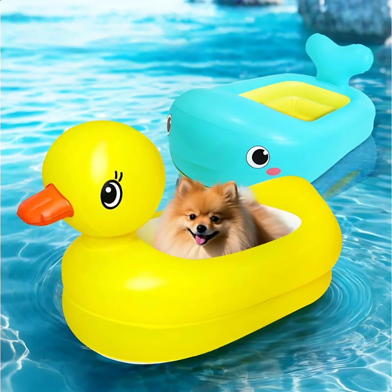 Bouee Gonflable Chien - Flotteur Piscine Confort - image 3