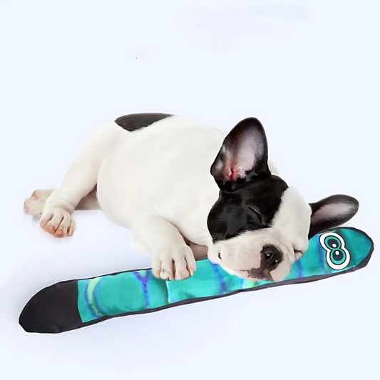 Felineau Serpent en Peluche pour Chien - Jouet Souple Longue Durée