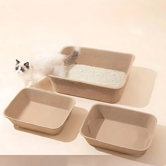 Felineau Maison de Toilette Fermée Élégante - Entretien Pratique Litière