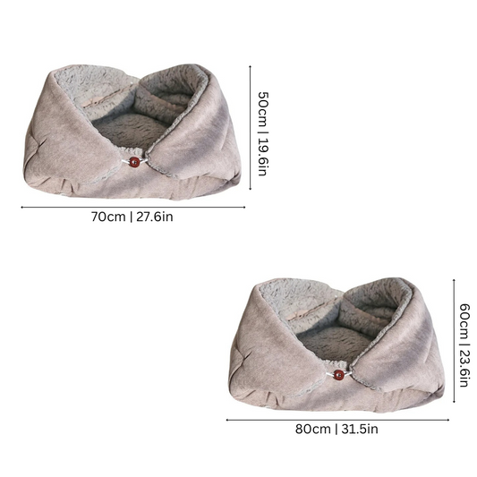 Felineau Lit Convertible Pliant Nomade - Nid Sommeil Apaisant Voyage