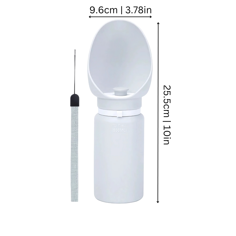 Felineau Gourde Feuille Silicone Dépliable - Bouteille Voyage Randonnée