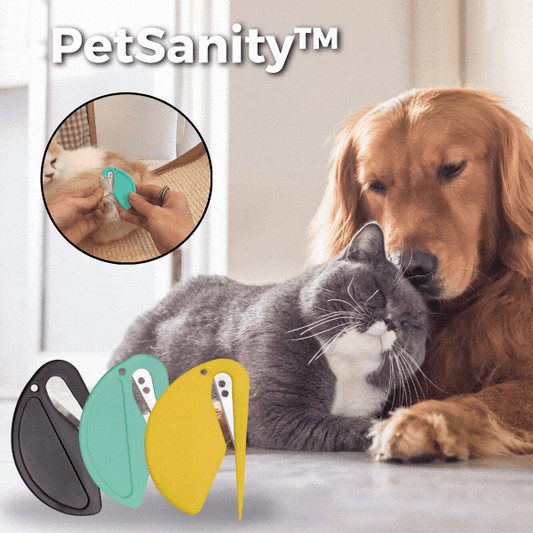 Peigne démêlant pour chien et chat, 20 cm