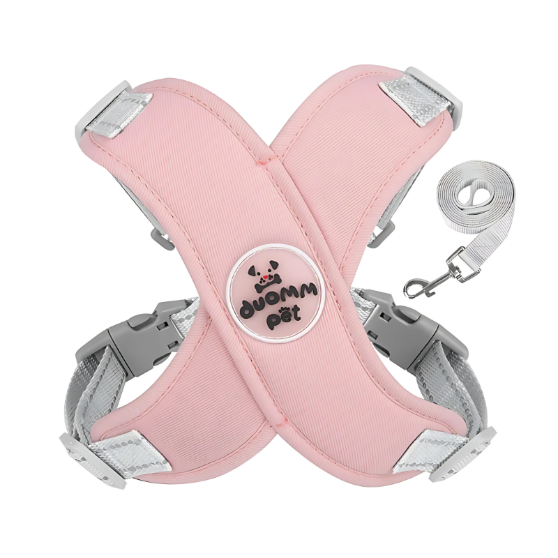 Felineau Harnais Veste Sans Traction pour Petit Chien - 4 Couleurs
