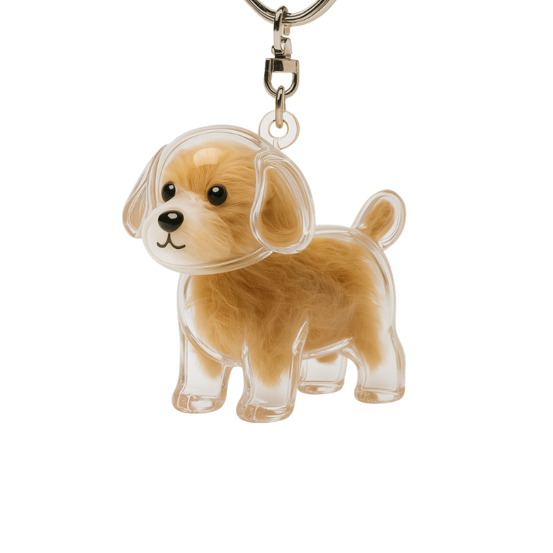 Porte Cles Souvenir Poils Animal - Capsule Memoire - image 18