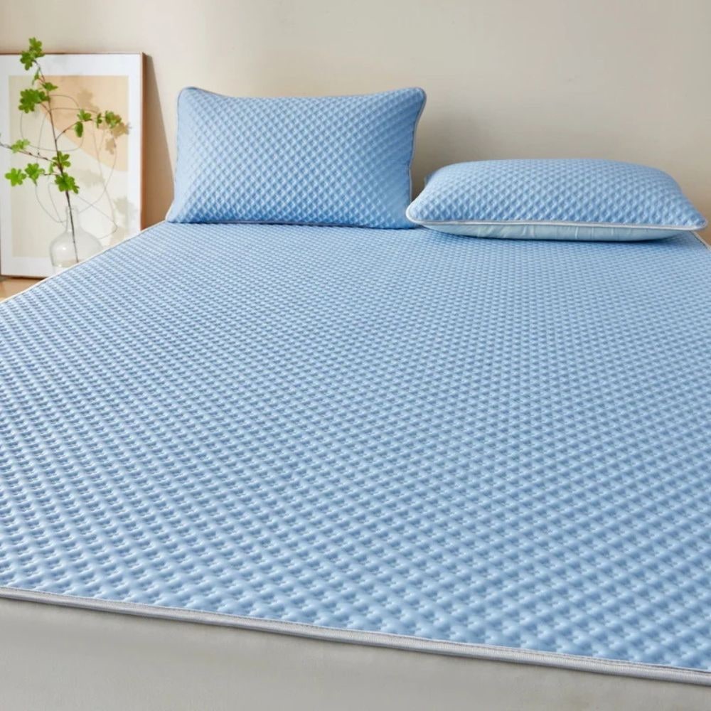 Surmatelas matelassé léger avec option taies assorties