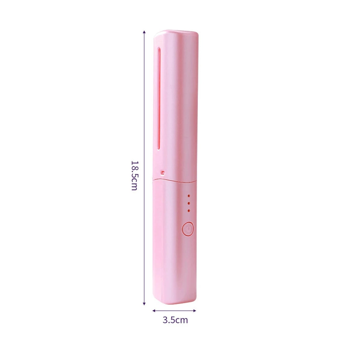 Brosse lissante rechargeable à dents céramiques et capuchon