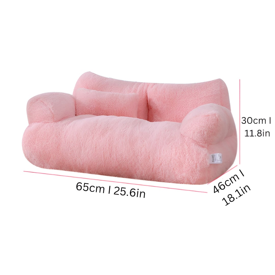 Petit canapé pour chien avec coussin, 55 × 38 cm
