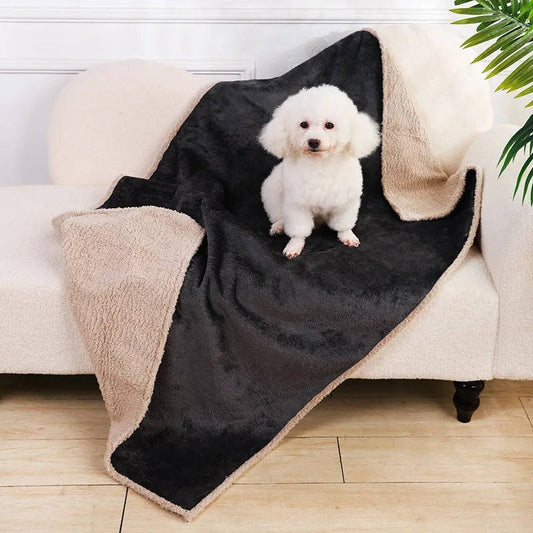 Felineau Couverture Douce pour Chien | Plaid Ultra-Doux et Chaud en 4 Tailles