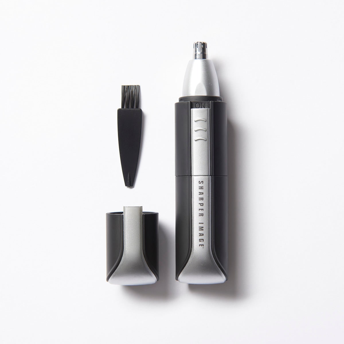 Tondeuse sans fil pour nez et oreilles avec brosse