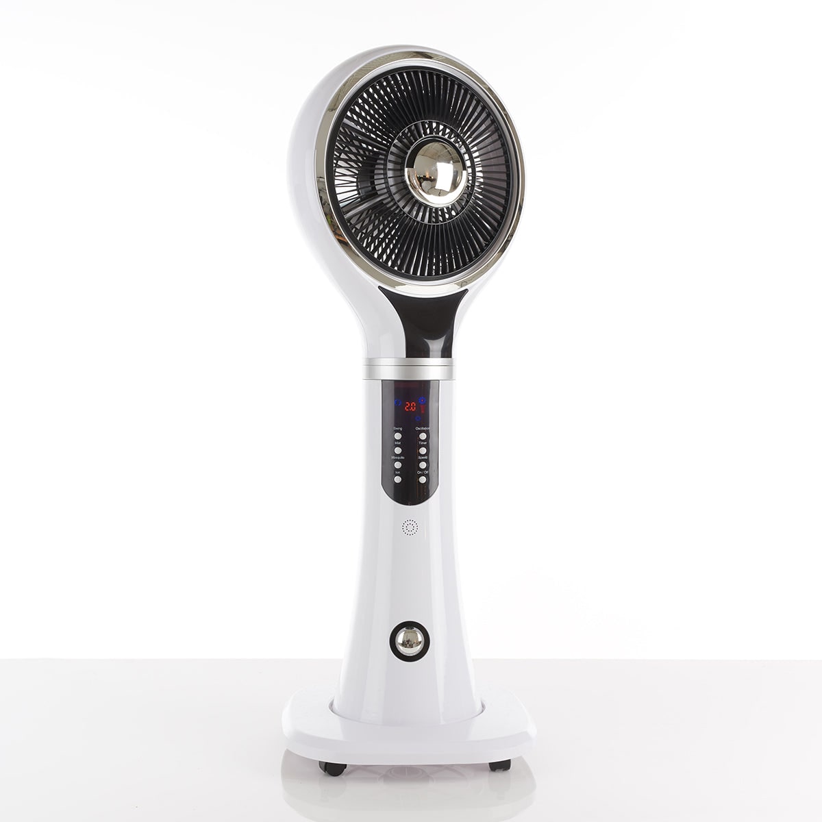 Ventilateur brumisateur sur pied à réservoir de 1,6 litre