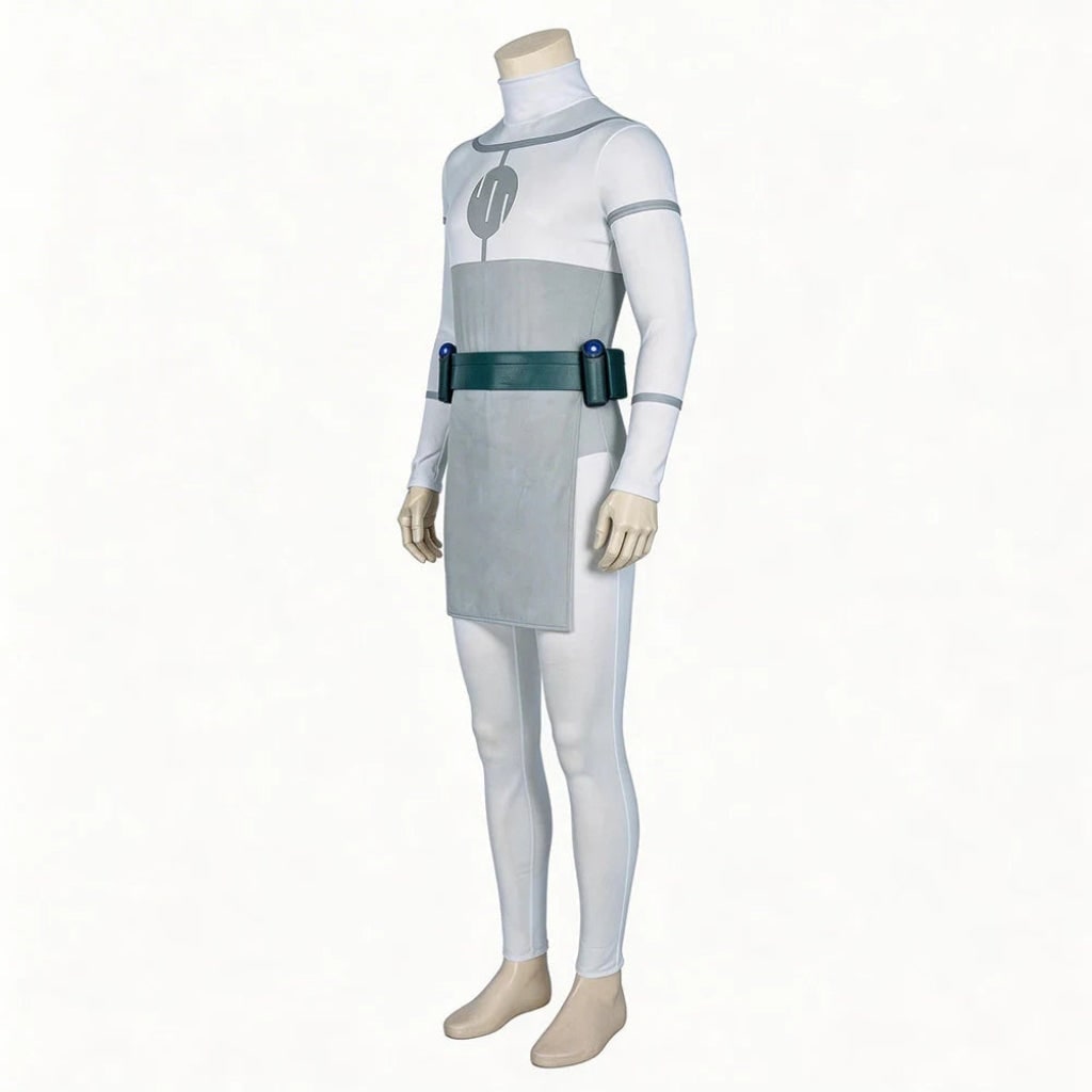 Combinaison de déguisement extensible avec tabard et ceinture