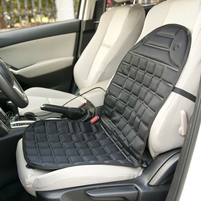 Coussin de voiture matelassé avec option chauffage 12 V