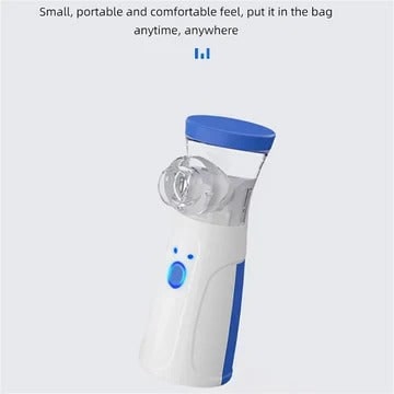 Nébuliseur portable à membrane avec masques enfant et adulte