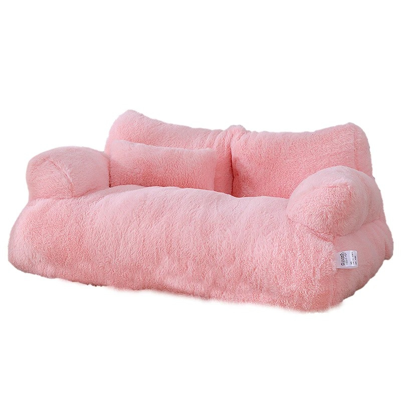 Felineau Canapé Lit Panier Rembourré - Oasis de Confort Coussin Apaisant