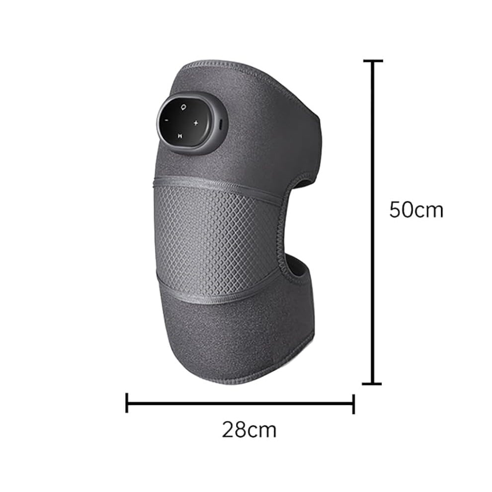 Genouillère chauffante rechargeable avec massage par vibrations