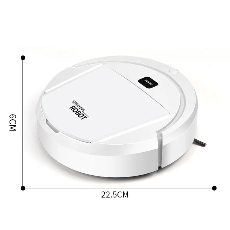 Robot aspirateur compact à double brosse latérale