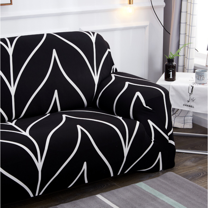 Housse de canapé extensible avec housses de coussin assorties