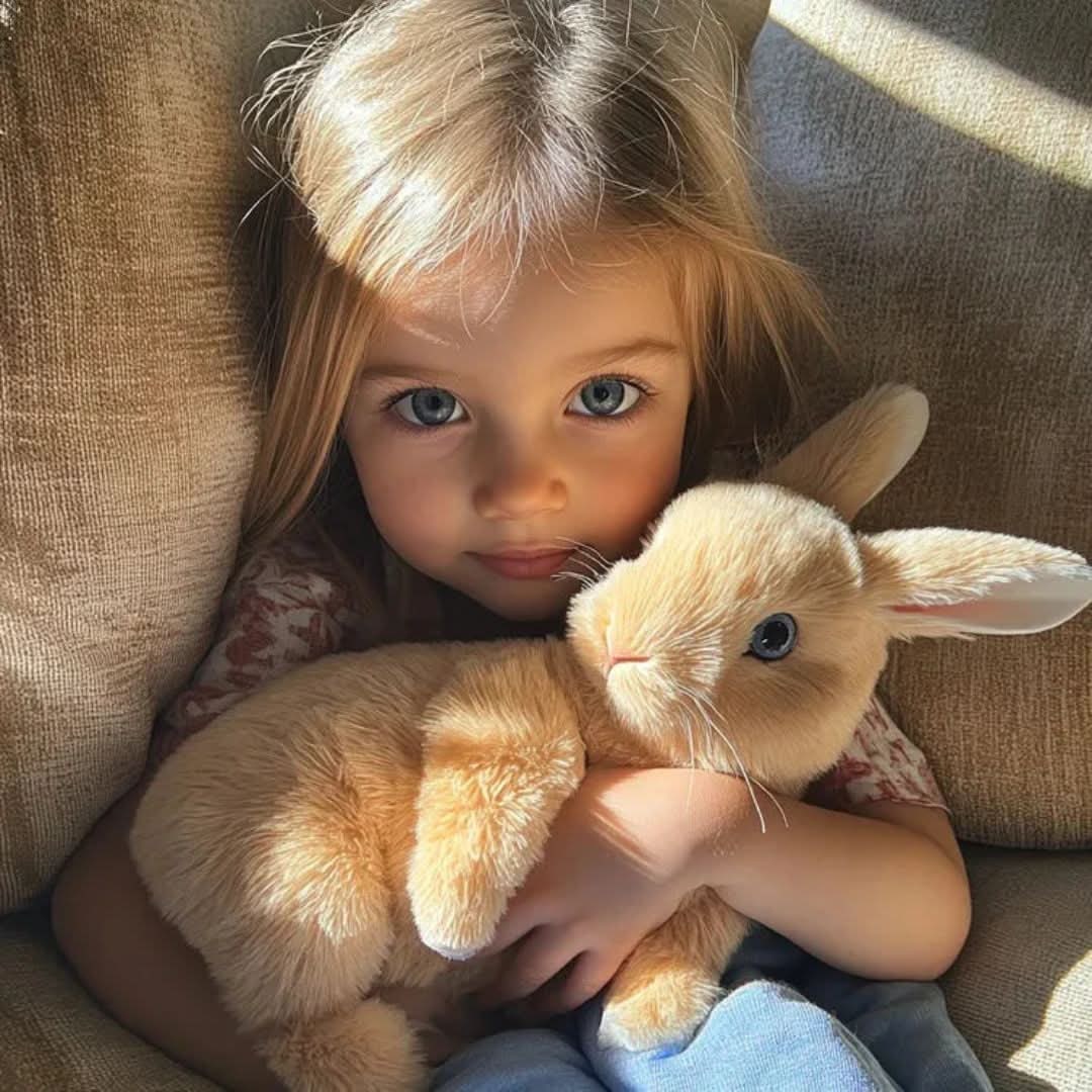 Lapin interactif en peluche avec sons et mouvements