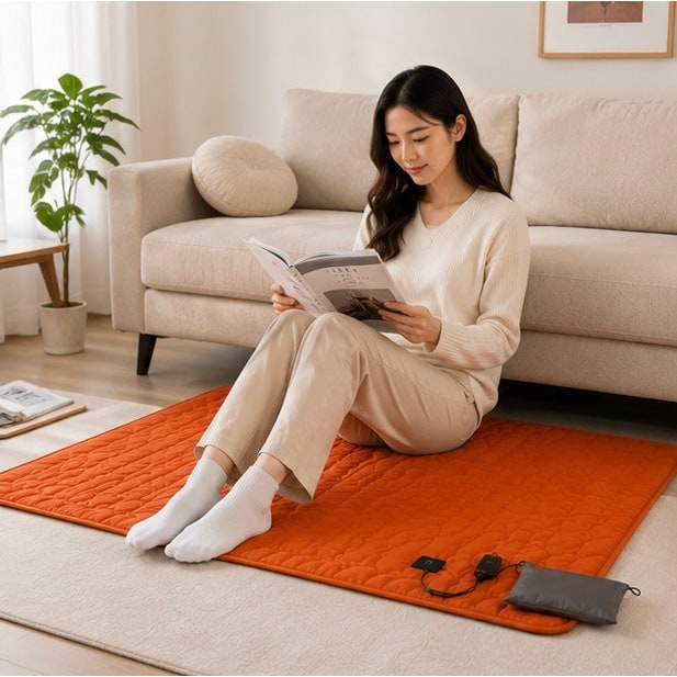 Tapis chauffant de camping USB à plusieurs zones