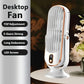 Ventilateur de bureau rechargeable USB à cinq vitesses