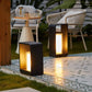 Borne lumineuse extérieure à LED, format carré