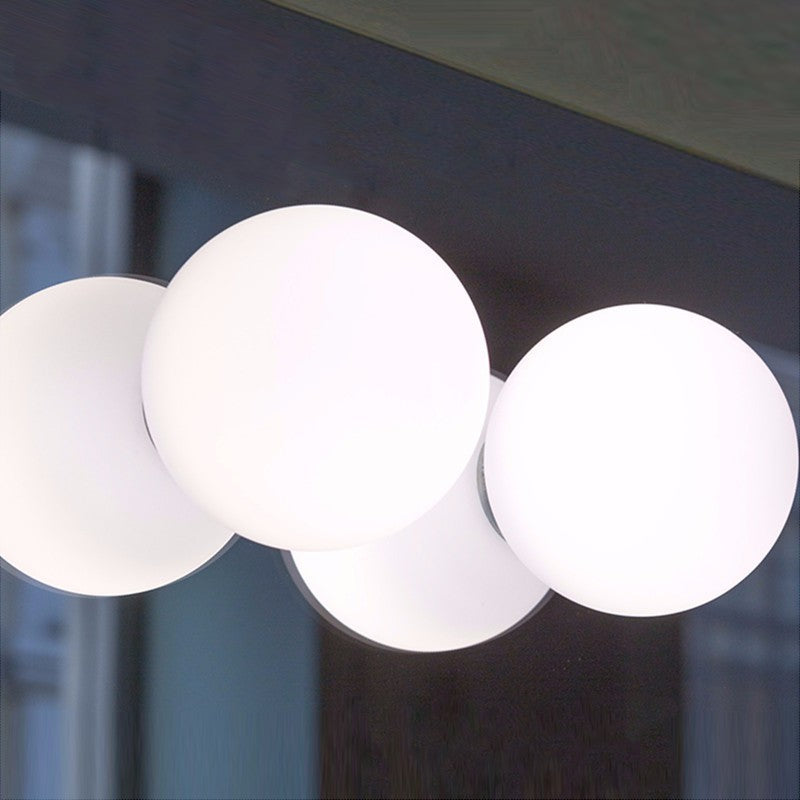 Plafonnier rond à forme bulle, plusieurs diamètres