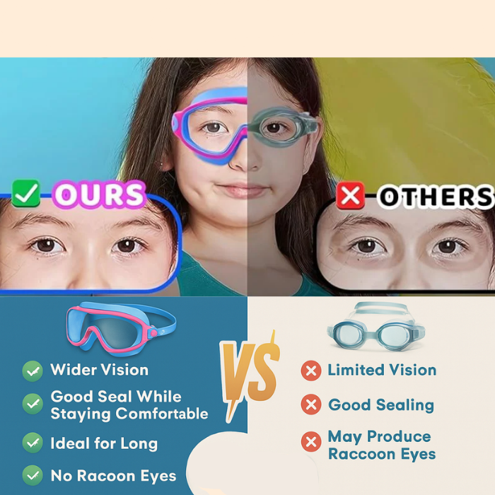 Lunettes de natation pour adultes et enfants – image 2