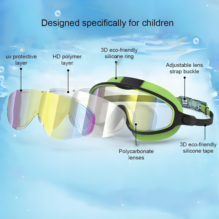 Lunettes de natation pour adultes et enfants – image 5
