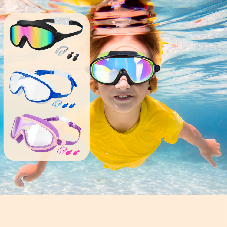 Lunettes de natation pour adultes et enfants – image 1
