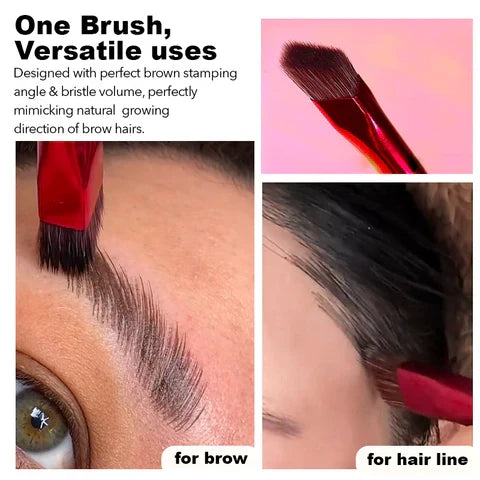 Ensemble de maquillage des sourcils avec pinceau et gel, 3 g