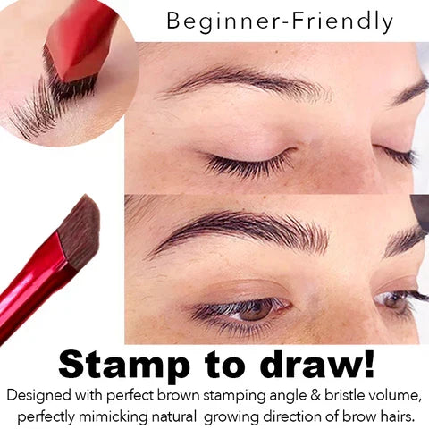 Ensemble de maquillage des sourcils avec pinceau et gel, 3 g