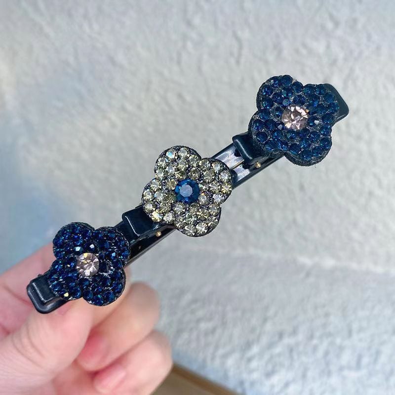 Pinces à cheveux décoratives à strass