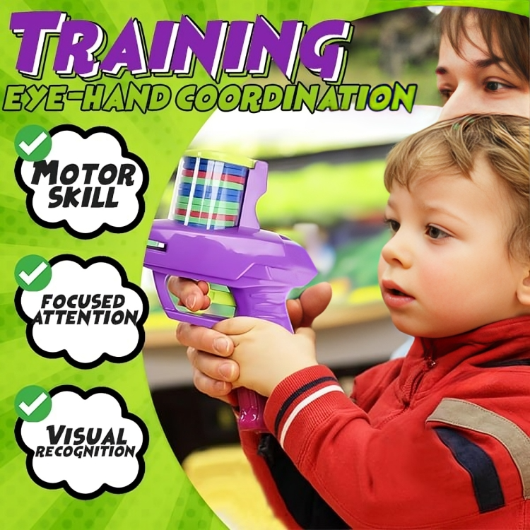Lanceur de disques en mousse pour enfants