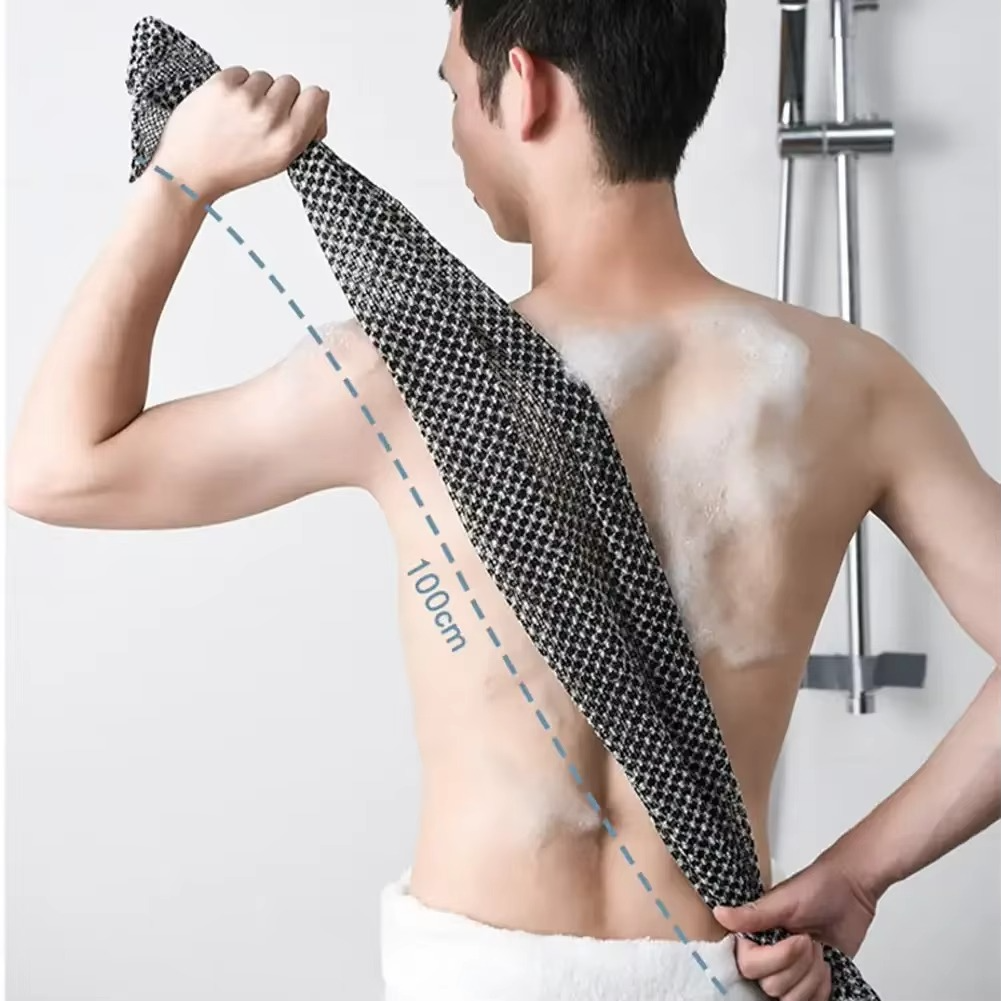 Lot de 2 brosses exfoliantes pour la douche