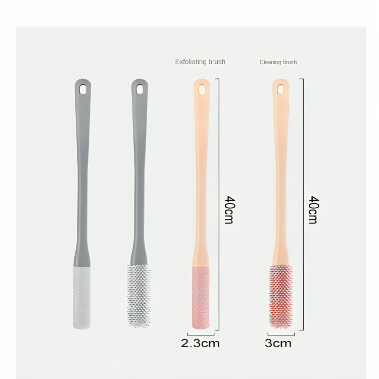 Lot de 2 brosses de nettoyage entre les orteils