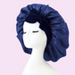 Lot de 2 bonnets de nuit en satin à bande élastique