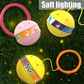 Jeu de saut à balle lumineuse avec anneau