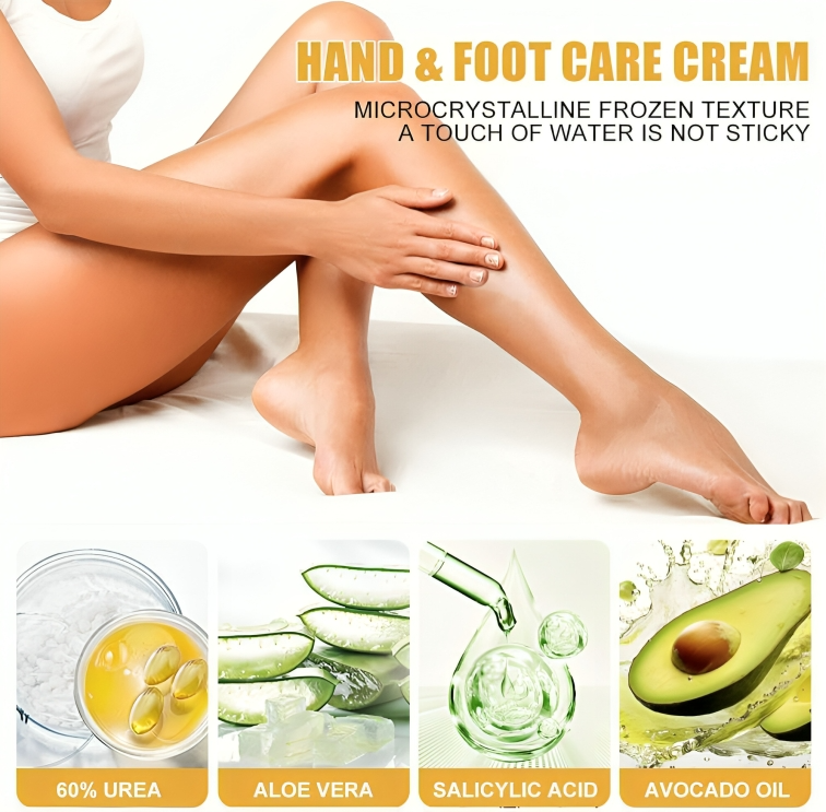 Lot de 2 crèmes pour pieds et talons secs, 40 g