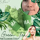 Lot de 2 masques pour visage en stick au thé vert, 40 g