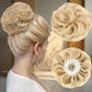 Lot de 2 chouchous avec cheveux bouclés