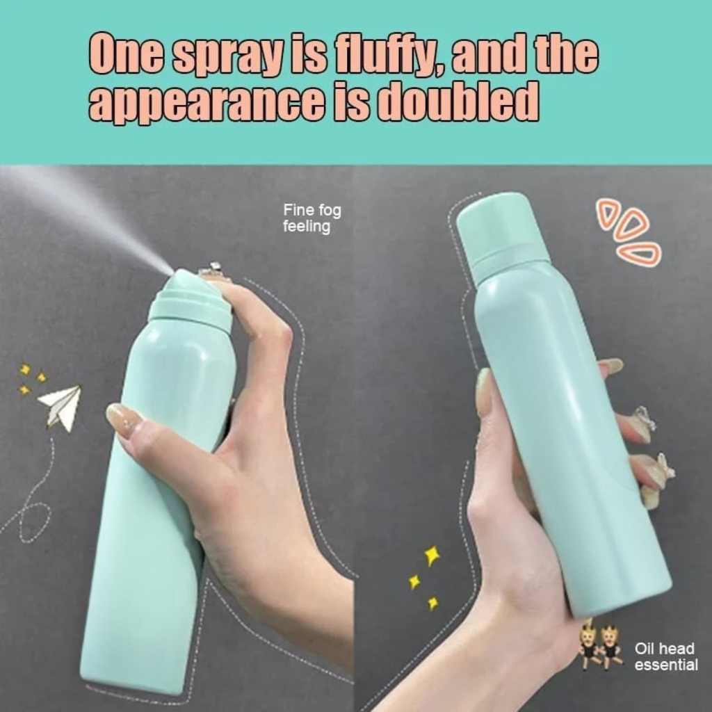 Spray capillaire pour absorption du sébum et volume