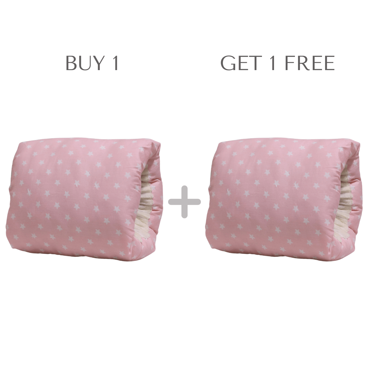 Lot de 2 coussins d’allaitement pour le bras – 24 × 21 × 13 cm