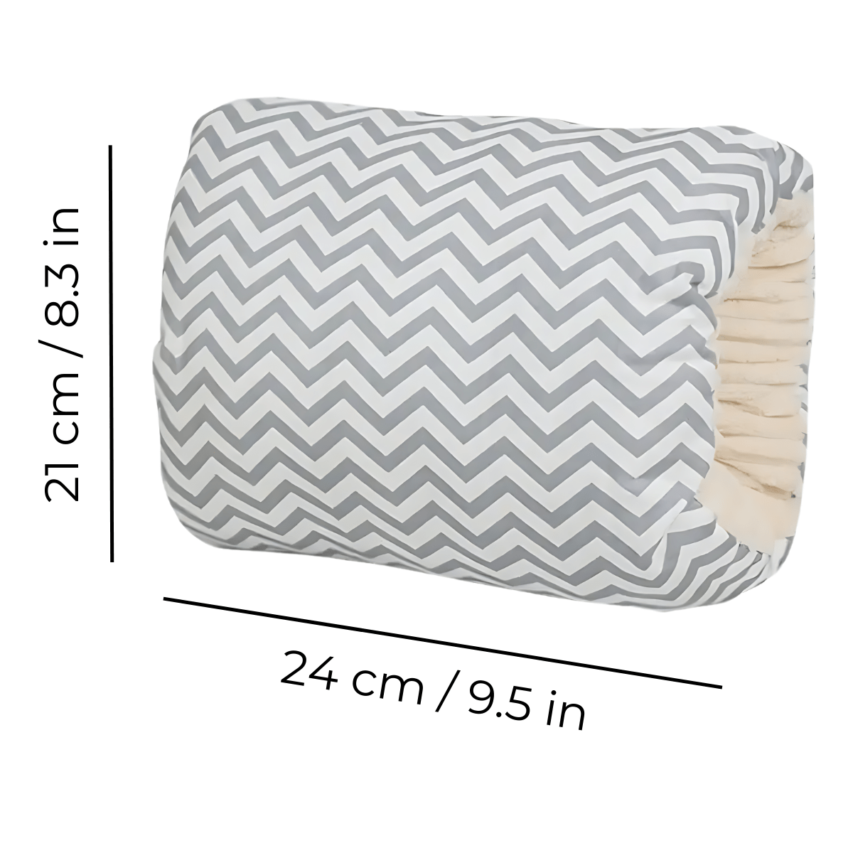 Lot de 2 coussins d’allaitement pour le bras – 24 × 21 × 13 cm