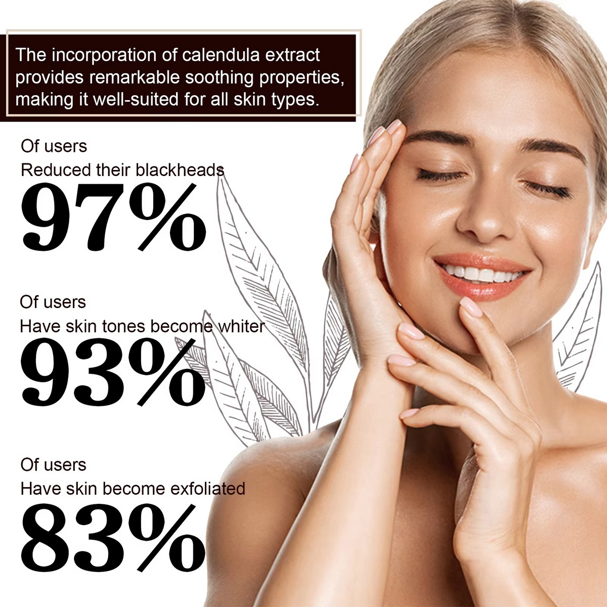 Lot de 2 masques de soin pour le visage
